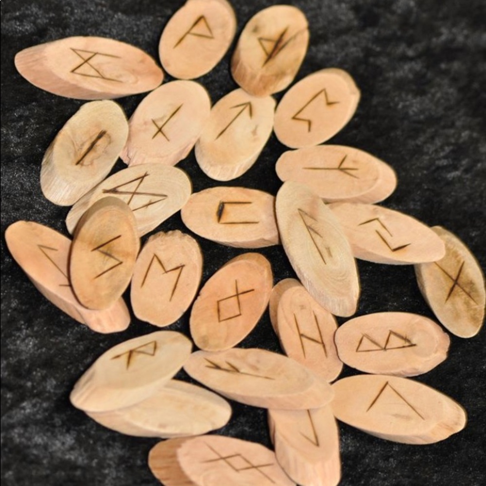 Runes Hand carved